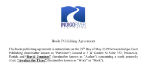 book publishing agreement