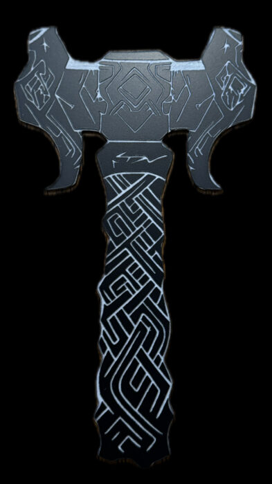 Acrylic Hammer bookmark